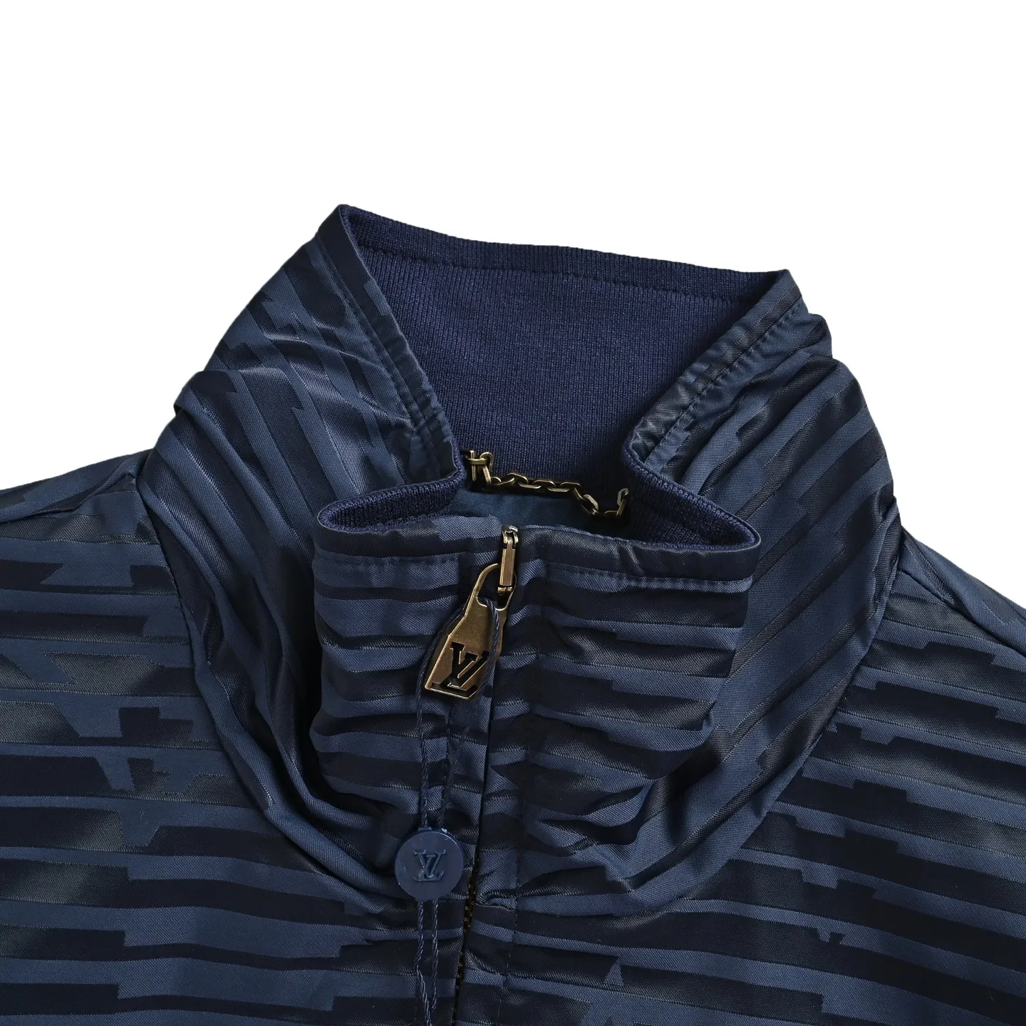 Louis Vuitton/Louis Vuitton jacquard texture patch jacket